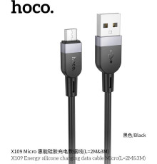 HOCO (6942007636353) X109m 3м USB 2.4A USB- micro USB , 3м