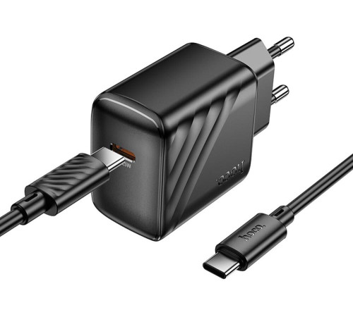 HOCO (6942007639750) CS24A 1Type-C PD 25W быстрая зарядка , Black