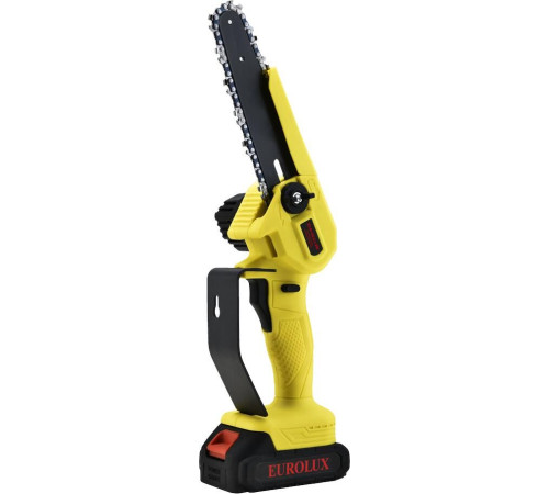 Электропила аккумуляторная EUROLUX ELS-20-Li (с 1 АКБ 2А*ч и ЗУ в комплекте)