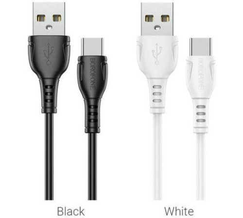Кабель BOROFONE (6931474743930) BX51 USB 3.0A для Type-C Black 1 м
