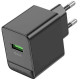 СЗУ BOROFONE (6941991104732) BAS12A 1USB 3.0A QC3.0 18W Black