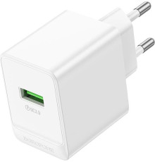 BOROFONE (6941991104749) BAS12A 1USB 3.0A QC3.0 18W White