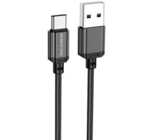 BOROFONE (6974443389043) BX87 USB 3.0A для Type-C Black 1 м