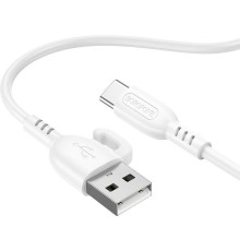 BOROFONE (6974443389937) BX91 USB 3.0A для Type-C White 1 м