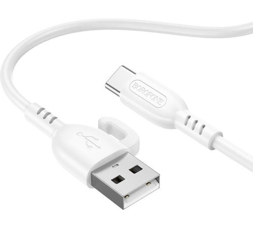 BOROFONE (6974443389937) BX91 USB 3.0A для Type-C White 1 м