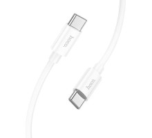 HOCO (6931474783264) силикон 1м USB 3.0A PD 60W для Type-C Type-C White 1 м