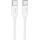 HOCO (6931474783264) силикон 1м USB 3.0A PD 60W для Type-C Type-C White 1 м