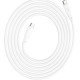 HOCO (6931474790743) X93 USB 5.0A PD 240W дл White 2 м