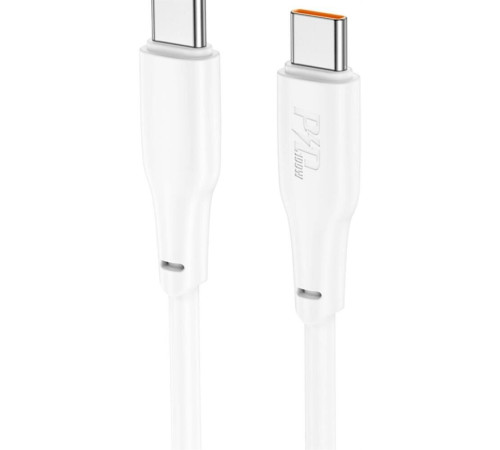 HOCO (6931474790743) X93 USB 5.0A PD 240W дл White 2 м