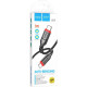 HOCO (6931474794147) X59 USB 3.0A 60W для Type-C Type-C Black 1 м
