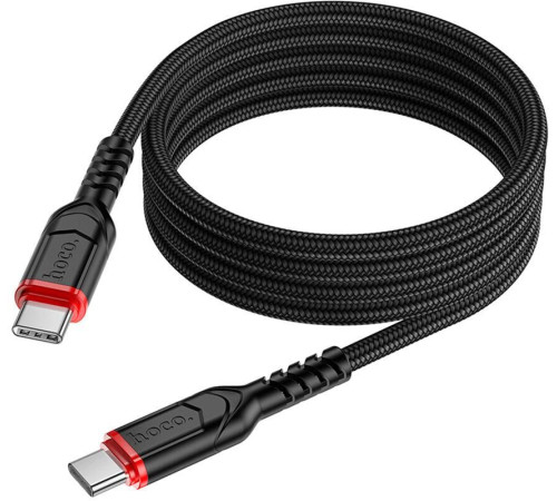 HOCO (6931474794147) X59 USB 3.0A 60W для Type-C Type-C Black 1 м