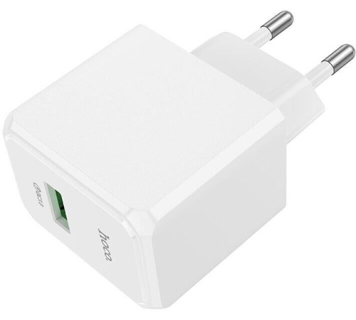 HOCO (6942007603690) CS12A 1USB 3.0A QC3.0 18W White
