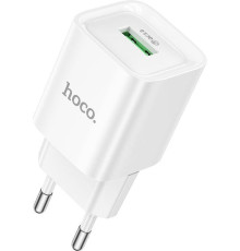 HOCO (6942007630214) C145A 1USB 3.0A QC3.0 18W White