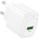 HOCO (6942007631457) CS52A 1USB 3.0A QC3.0 18W White