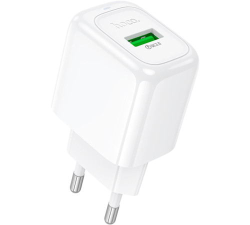 HOCO (6942007631457) CS52A 1USB 3.0A QC3.0 18W White