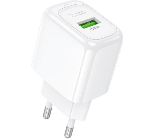HOCO (6942007631457) CS52A 1USB 3.0A QC3.0 18W White