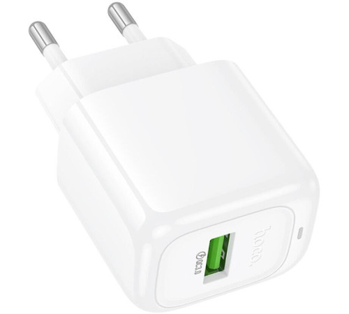 HOCO (6942007631457) CS52A 1USB 3.0A QC3.0 18W White