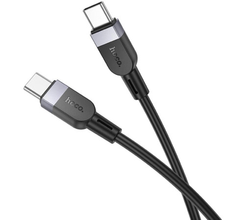 HOCO (6942007636261) X109 USB 3.0A 60W для Type-C Type-C Black 1 м