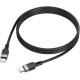 HOCO (6942007636261) X109 USB 3.0A 60W для Type-C Type-C Black 1 м
