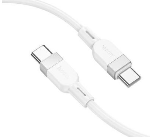 HOCO (6942007636278) X109 USB 3.0A 60W для Type-C Type-C White 1 м