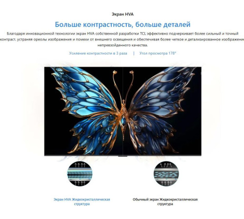 TCL 65P6K UHD 4K SMART TV Google