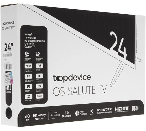 TOPDEVICE TDTV24CS08H HD SMART TV