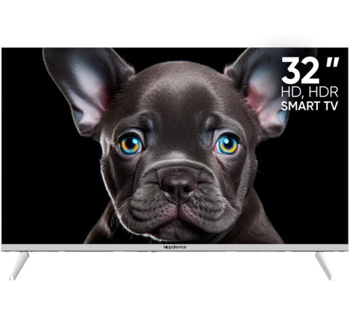 TOPDEVICE TDTV32CS08H HD SMART TV белый