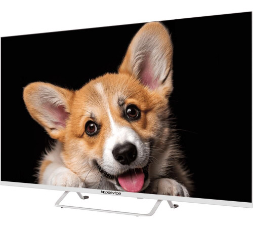 TOPDEVICE TDTV43CS03U UHD SMART TV белый