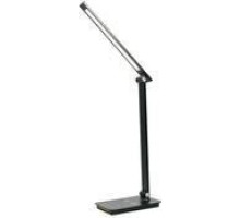 ULTRAFLASH (15724) UF-834 C02 черный (Led св-к настольный, 8Вт, 5 ССТ, диммируемый, ночник, таймер, зарядка)