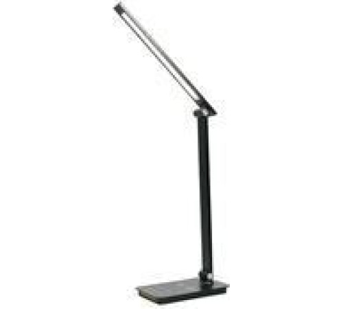 ULTRAFLASH (15724) UF-834 C02 черный (Led св-к настольный, 8Вт, 5 ССТ, диммируемый, ночник, таймер, зарядка)