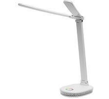 ULTRAFLASH (15725) UF-807 C01 белый (Led св-к настольный, 10Вт, ССТ, диммируемый, RGB подсветка)