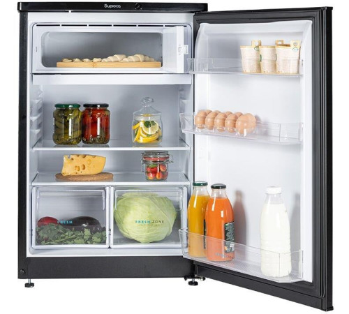 БИРЮСА B508 150л черный нержавеющая сталь