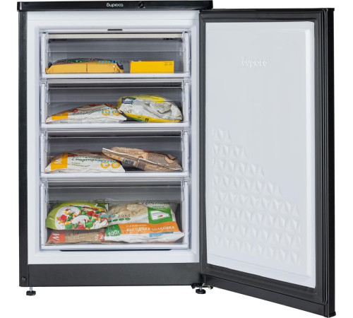 БИРЮСА B514 110л черный нержавеющая сталь