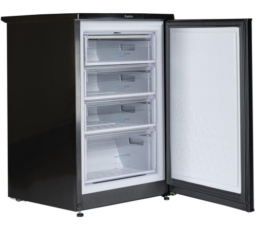 БИРЮСА B514 110л черный нержавеющая сталь