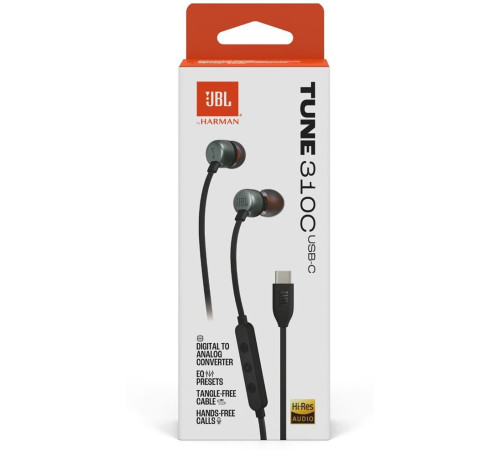 JBL Tune 310C BLACK (Tune 310C BLK) [ПИ]