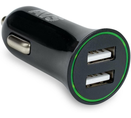 AVS USB 2 порта UC-522 (2,4А, черный) (Black Edition)