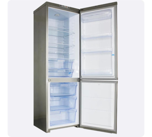 Холодильник ОРСК 175 MI glass 365л серебристый стекло