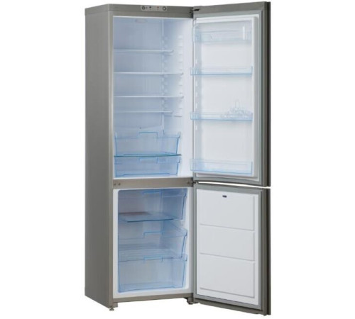 Холодильник ОРСК 175 MI glass 365л серебристый стекло