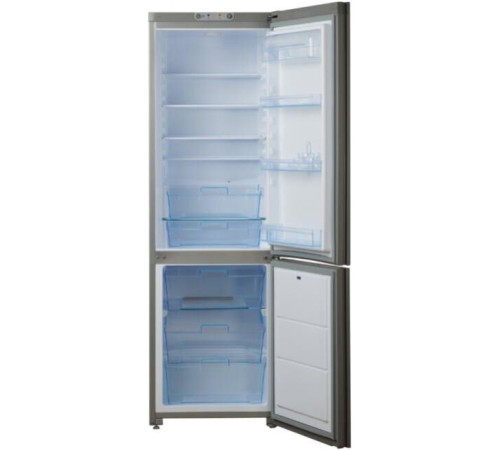 Холодильник ОРСК 175 MI glass 365л серебристый стекло