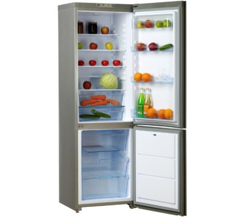 Холодильник ОРСК 175 MI glass 365л серебристый стекло