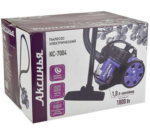 АКСИНЬЯ КС-7004 черный с сиреневым