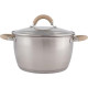 MALLONY Кастрюля Fortuna, объем 3,3 л, из нерж стали с крышкой (007219)