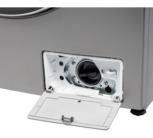 БИРЮСА WMD-MX814/15 S (с сушкой) хромированный металлик