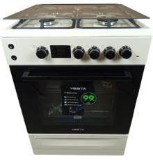 Плита газоэлектрическая VESTA Valencia VGE 6042.1245678 Беж
