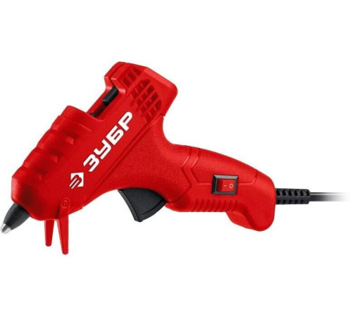 ЗУБР Клеевой пистолет Мастер 7 25Вт 5гр/мин стерж.:7мм (06851-7)