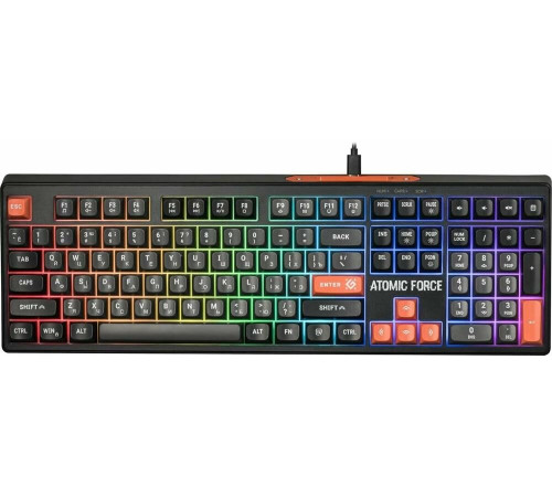 DEFENDER (45005) Atomic Force GK-005 RU,чер/сер,108кн+FN,радуж,1.5м