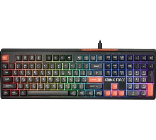 DEFENDER (45005) Atomic Force GK-005 RU,чер/сер,108кн+FN,радуж,1.5м