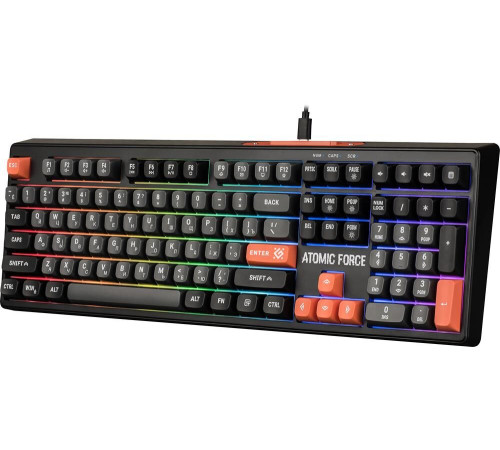 DEFENDER (45005) Atomic Force GK-005 RU,чер/сер,108кн+FN,радуж,1.5м