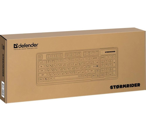 DEFENDER (45425) Stormrider GK-425 RU,бел/син,94кн+FN,радуж,1.75м