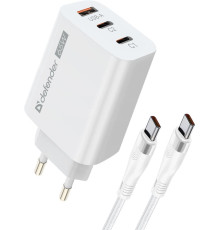 DEFENDER (83681) СЗУ UPС-60 65W, USB A+C+С, кабель Type-C